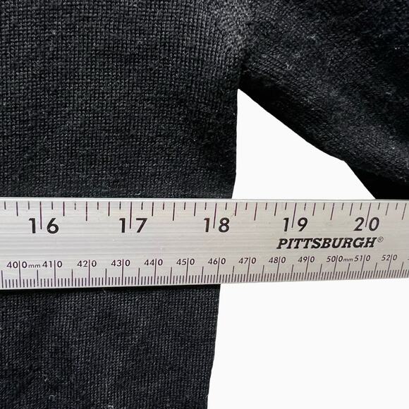 Maje Striped-trim Wool‎ Cardigan In Black Women’s Size 1 (Small) - Picture 10 of 10